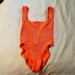 Hunza G square neck one piece